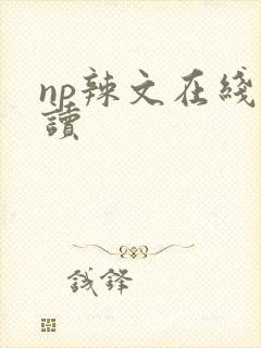 np辣文在线阅读封面