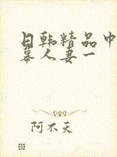 日韩精品中文字幕人妻一