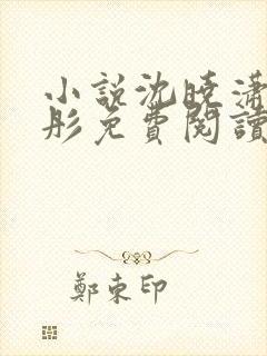 小说沈晓潇林冰彤免费阅读