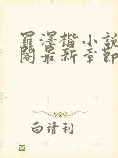 罗泽楷小说笔趣阁最新章节