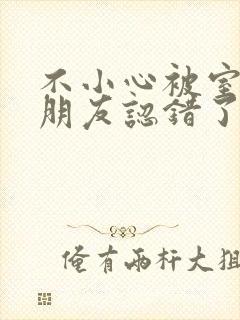 不小心被室友男朋友认错了小说