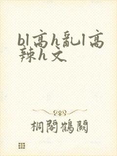 bl高h乱l高辣h文封面