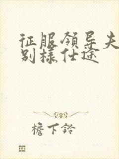 征服领导夫人:别样仕途