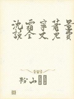 沈霜宁萧景渊小说全文免费阅读封面