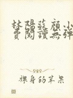 林阳苏颜小说免费阅读无弹窗