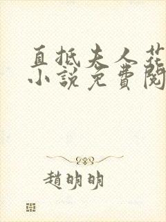 直抵夫人花心的小说免费阅读全儿媳