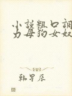 小说粗口调教暴力母狗女奴