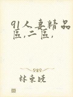 91人妻精品一区,二区,封面
