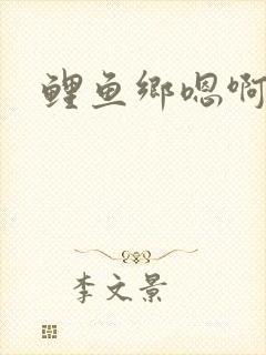 鲤鱼乡嗯啊h封面