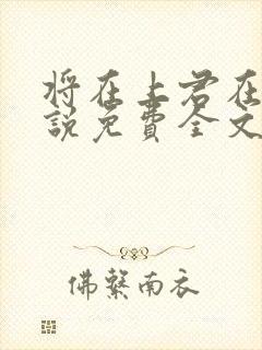 将在上君在下小说免费全文阅读