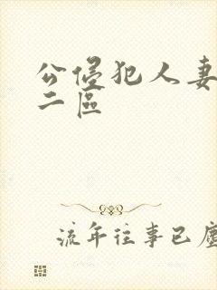 公侵犯人妻一区二区