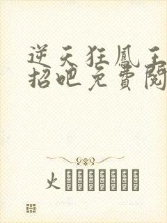 逆天狂凤王爷接招吧免费阅读全文