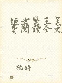 绝世医王吴北免费阅读全文