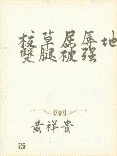 校草屈辱地张开双腿被强