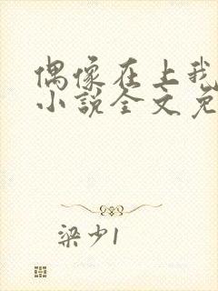 偶像在上我在下小说全文免费阅读无弹窗封面