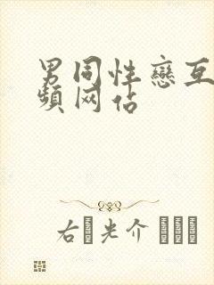 男同性恋互操视频网站