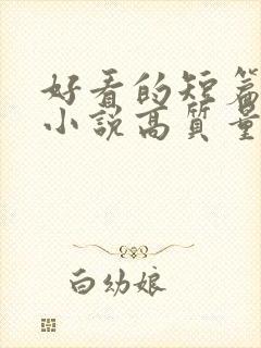 好看的短篇言情小说高质量文笔好