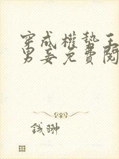 穿成权势王爷的男妾免费阅读全文