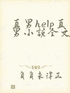 直男help直男小说全文阅读免费阅读封面
