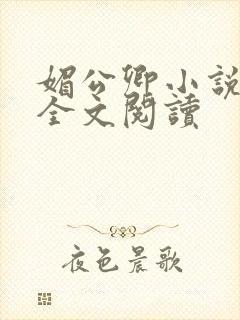 媚公卿小说免费全文阅读