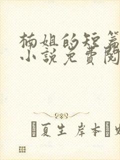 楠姐的短篇合集小说免费阅读