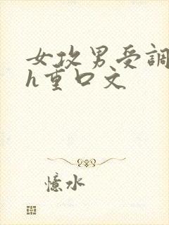 女攻男受调教高h重口文封面