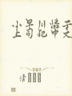 小早川怜子人妻上司犯中文版