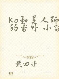 ko和美人师兄的番外 小说免费