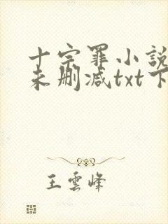 十宗罪小说全集未删减txt下载封面