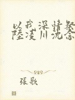 以我深情祭岁月陆凌川沈念