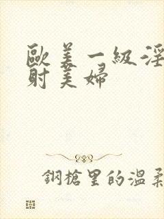 欧美一级淫片内射美妇封面