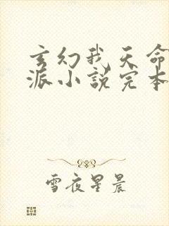 玄幻我天命大反派小说完本