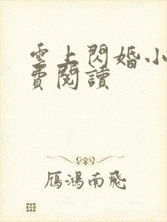 云上闪婚小说免费阅读