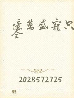 亿万盛宠只为你全