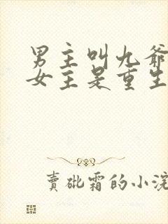 男主叫九爷的,女主是重生的小说