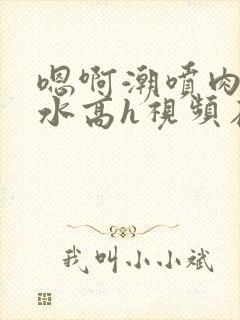 嗯啊潮喷肉失禁水高h视频在线播放