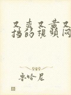 又爽又黄又无遮挡的视频网站封面