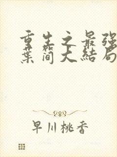 重生之最强军婚叶简大结局