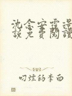 沈念安霍璟川小说免费阅读最新章节