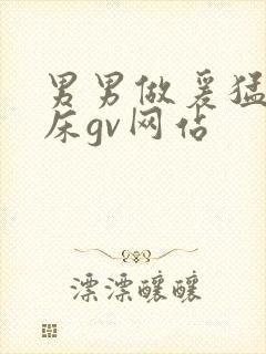 男男做爰猛烈叫床gv网站