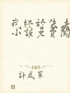 我终于失去你了小说免费阅读