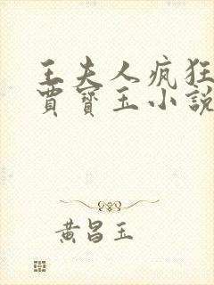 王夫人疯狂迎合贾宝玉小说