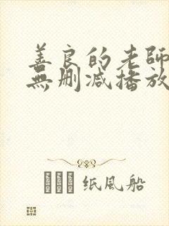 善良的老师hd无删减播放地址