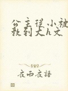 公主从小被肉调教到大h文