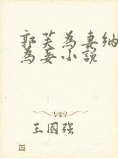 郭芙为妻纳黄蓉为妾小说