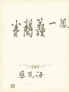 小说第一凤女免费阅读