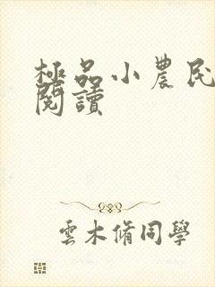 极品小农民免费阅读