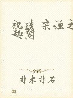 祝琰 宋洹之笔趣阁