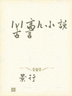 1v1高h小说古言
