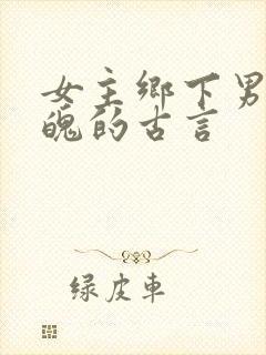 女主乡下男主落魄的古言封面